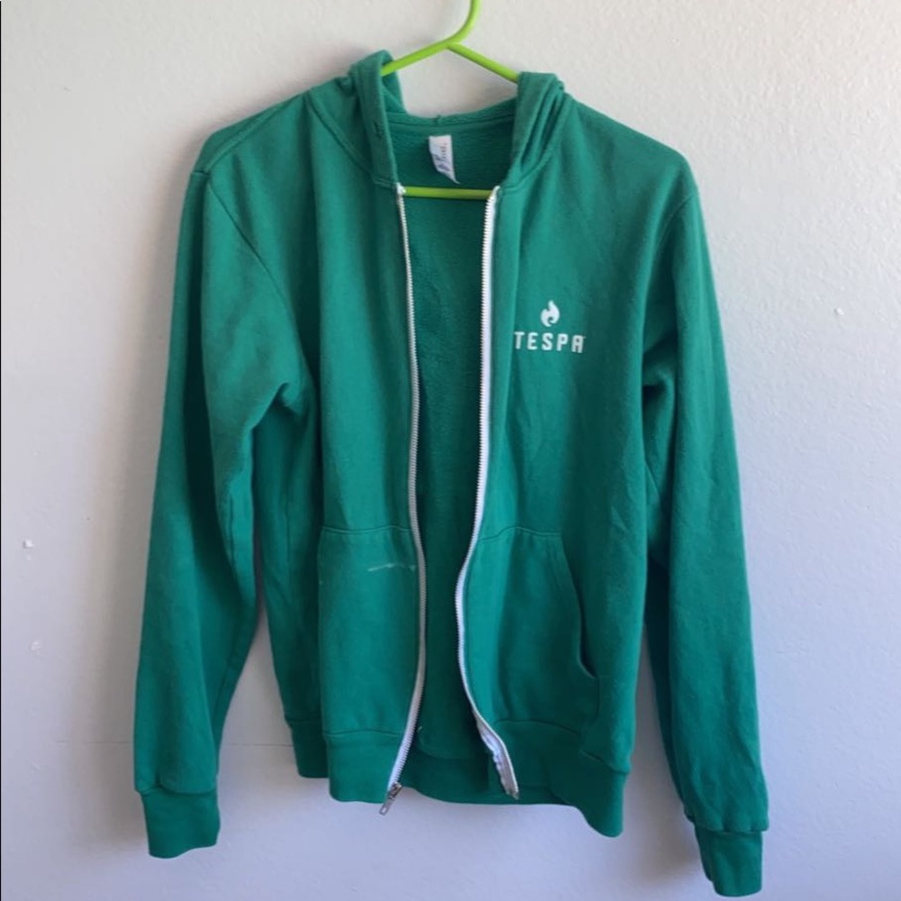 green tespa jacket